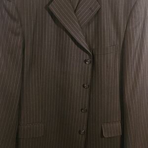 Classic Pinstripe Men's Suit